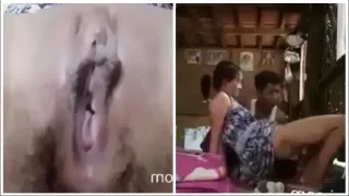 ချာတိတ်မလေး ကိုယ့်အဖုတ်လေးကို ကြည့်ပြီး စိတ်ကူးယဉ်နေတာ