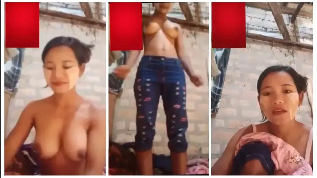 ရေချိုးပြီး သနပ်ခါးလူးပြတဲ့စော် – Take A Bath And Apply Thanaka ရေချိုးပြီး သနပ်ခါးလူးပြသော သူမ